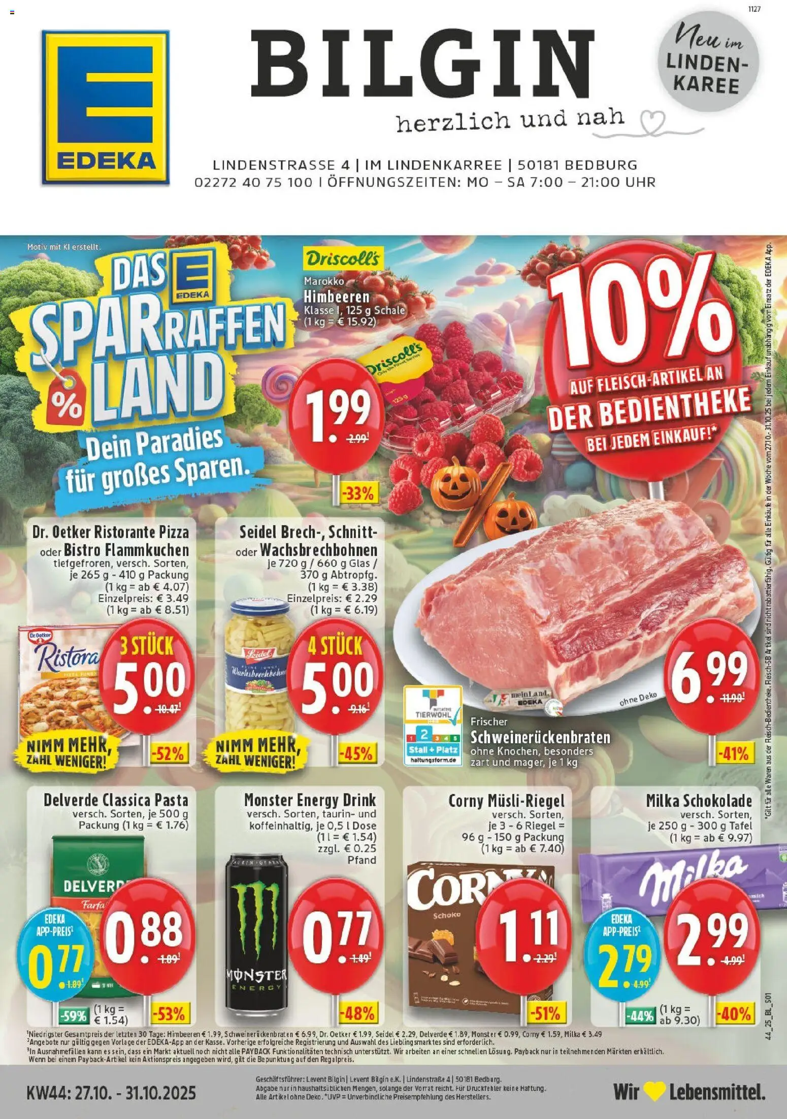 Vorschau von dem Prospekt des Geschäftes Edeka, gültig ab dem 26.10.2025