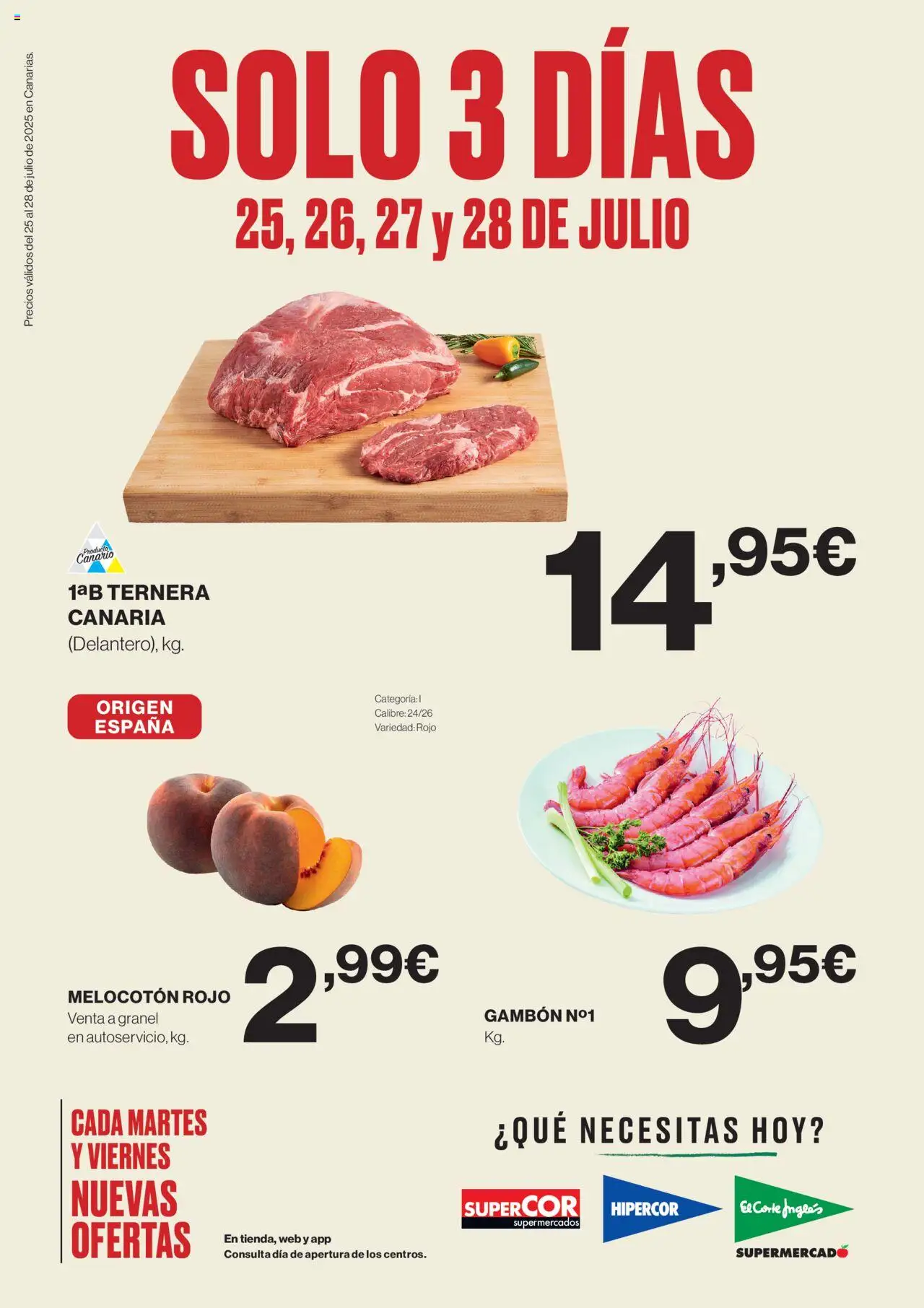 Supercor Canarias > 25/07 - 28/07/2025 > Ofertas