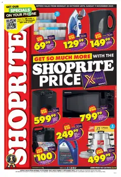 Preview of Shoprite flyer valid from 20/10/2025