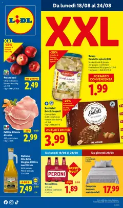 Anteprima dell'opuscolo Attuale volantino dal negozio Lidl valido da 18/08/2025