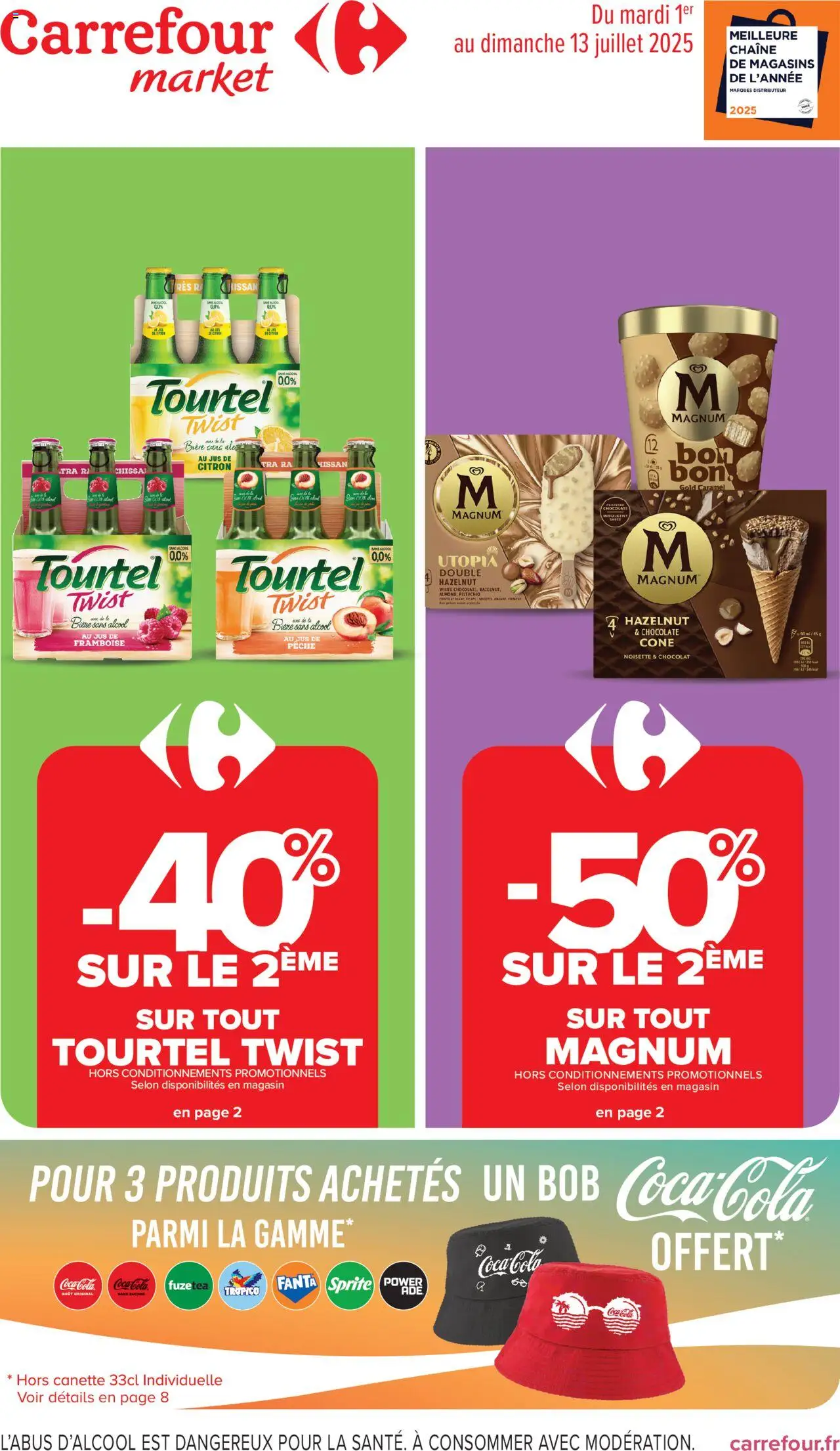 Catalogue de la semaine 27 de la boutique Carrefour Market valable du 01/07/2025 - Page numéro 1