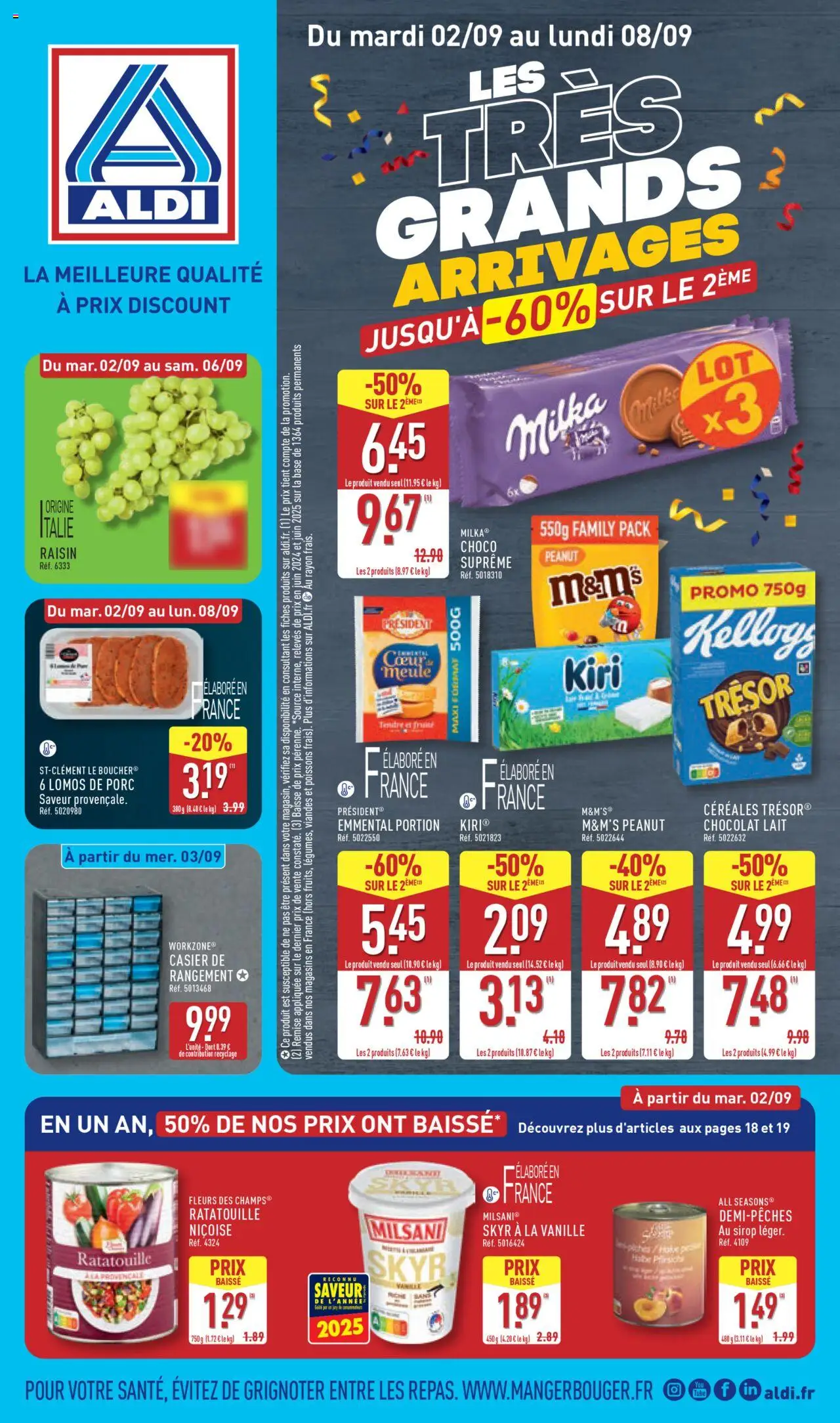 Catalogue de la semaine 36 de la boutique Aldi valable du 02/09/2025 - Page numéro 1