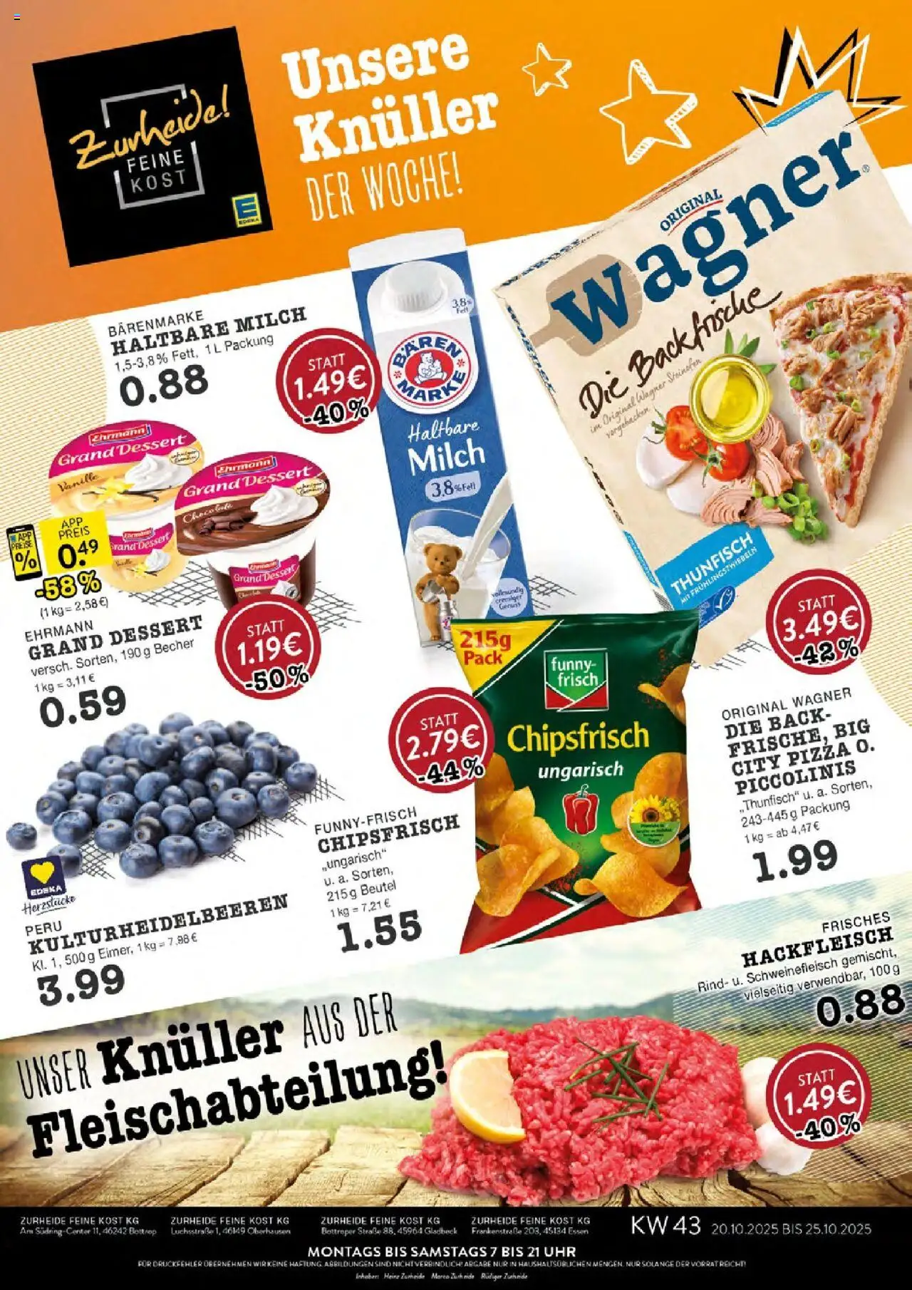 EDEKA Prospekt ab 20.10.2025 - Prospekt Essen Online