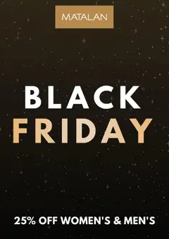 Preview of Matalan Black Friday valid from 11/11/2025