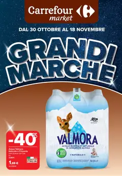 Anteprima dell'opuscolo Volantino Market Grandi Marche - Milano dal negozio Carrefour valido da 30/10/2025