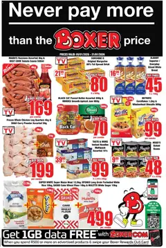 Preview of Boxer flyer valid from 05/01/2026