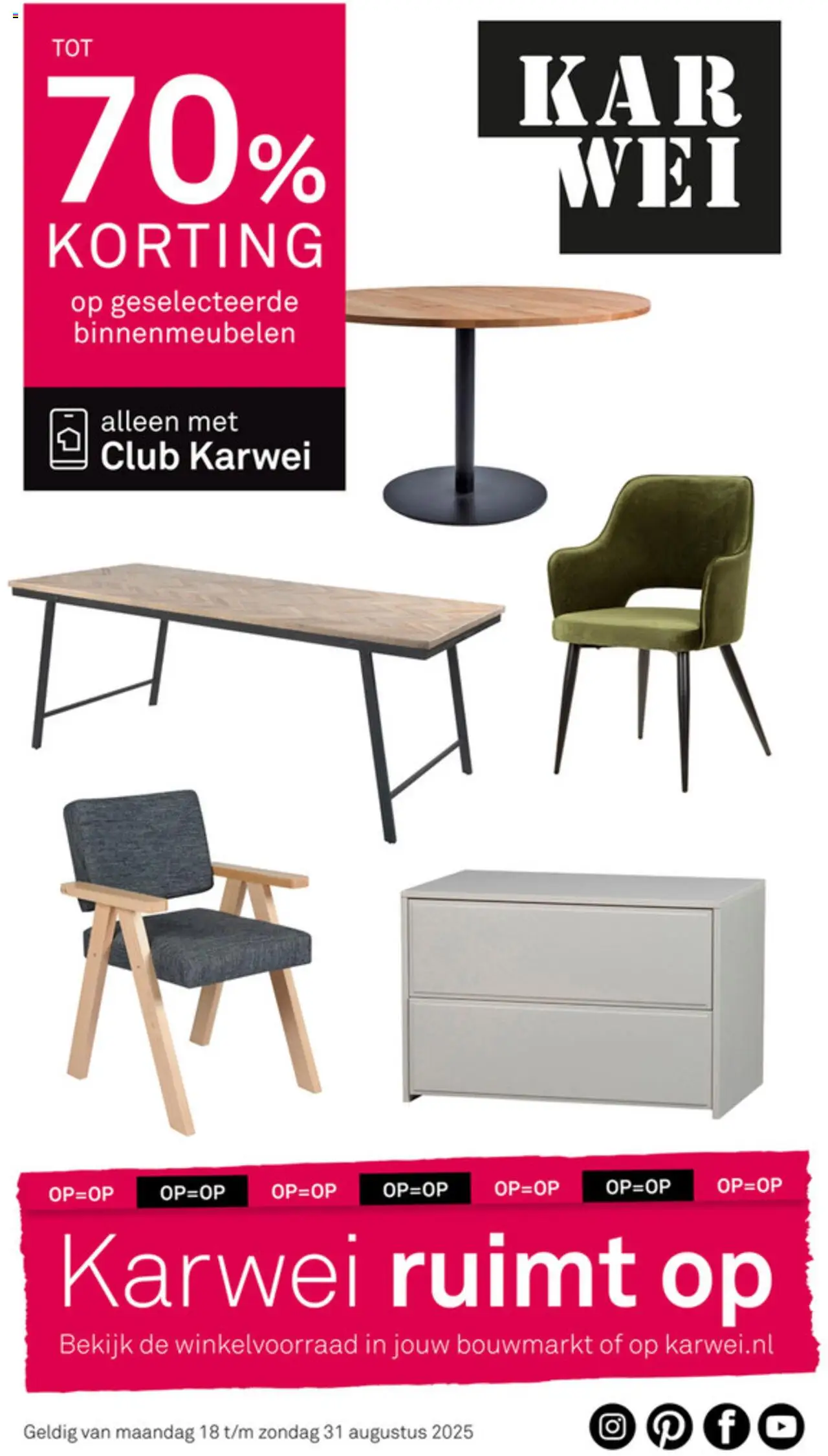 KARWEI shop Folder geldig vanaf 25-08-2025 - Paginanummer 1