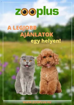 Zooplus - Akciós újság Zooplus megtekintése, amely érvényes 2025.07.09.-től