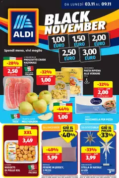 Anteprima dell'opuscolo Black Friday dal negozio Aldi valido da 03/11/2025