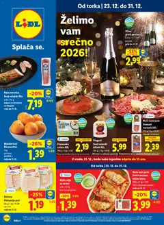 Predogled kataloga iz trgovine Lidl veljaven od 23.12.2025