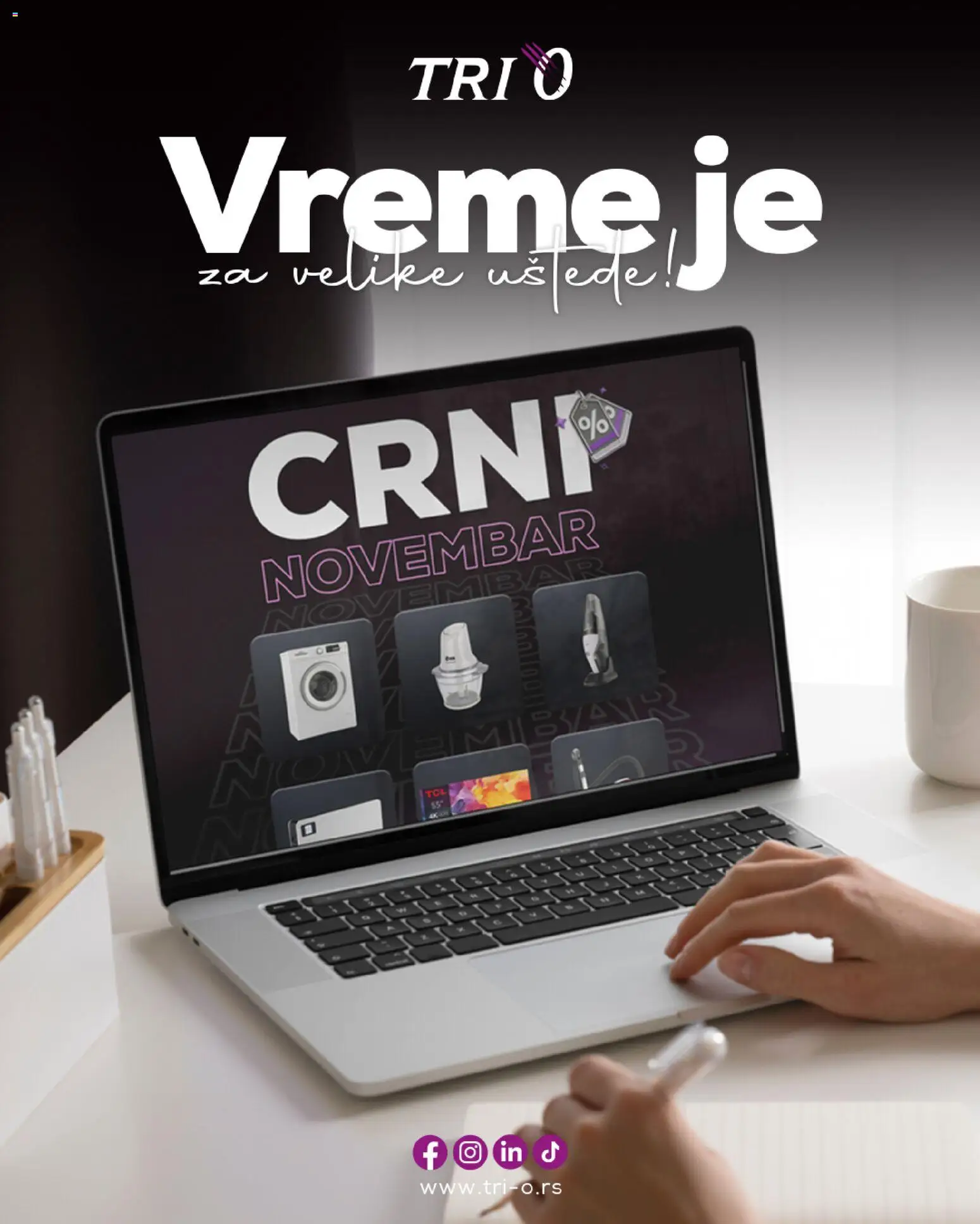 Pregled Tri O kataloga - važi od 01.11.2025