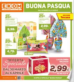 Anteprima dell'opuscolo Ekom volantino Toscana dal negozio Ekom valido da 24/03/2026