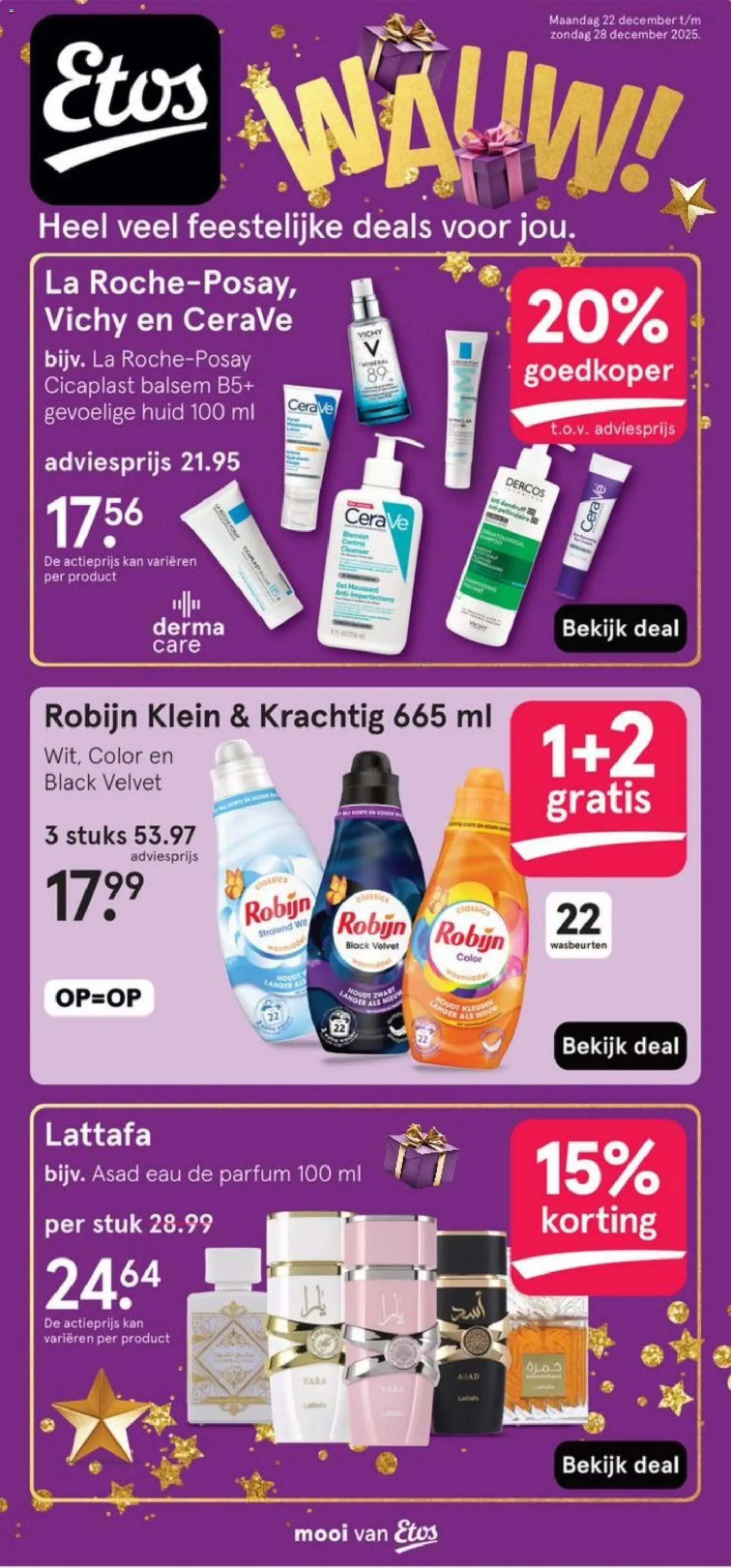 Voorbeeld van Folder van winkel Etos geldig vanaf 22-12-2025