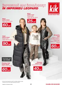 Previzualizarea de cataloage: Kik Catalog nou valabil de la 22.09.2025