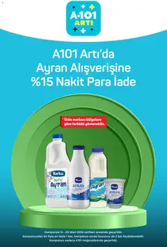 A101 A101 - Arti 14.03.2026 - Broşürünün önizlemesi