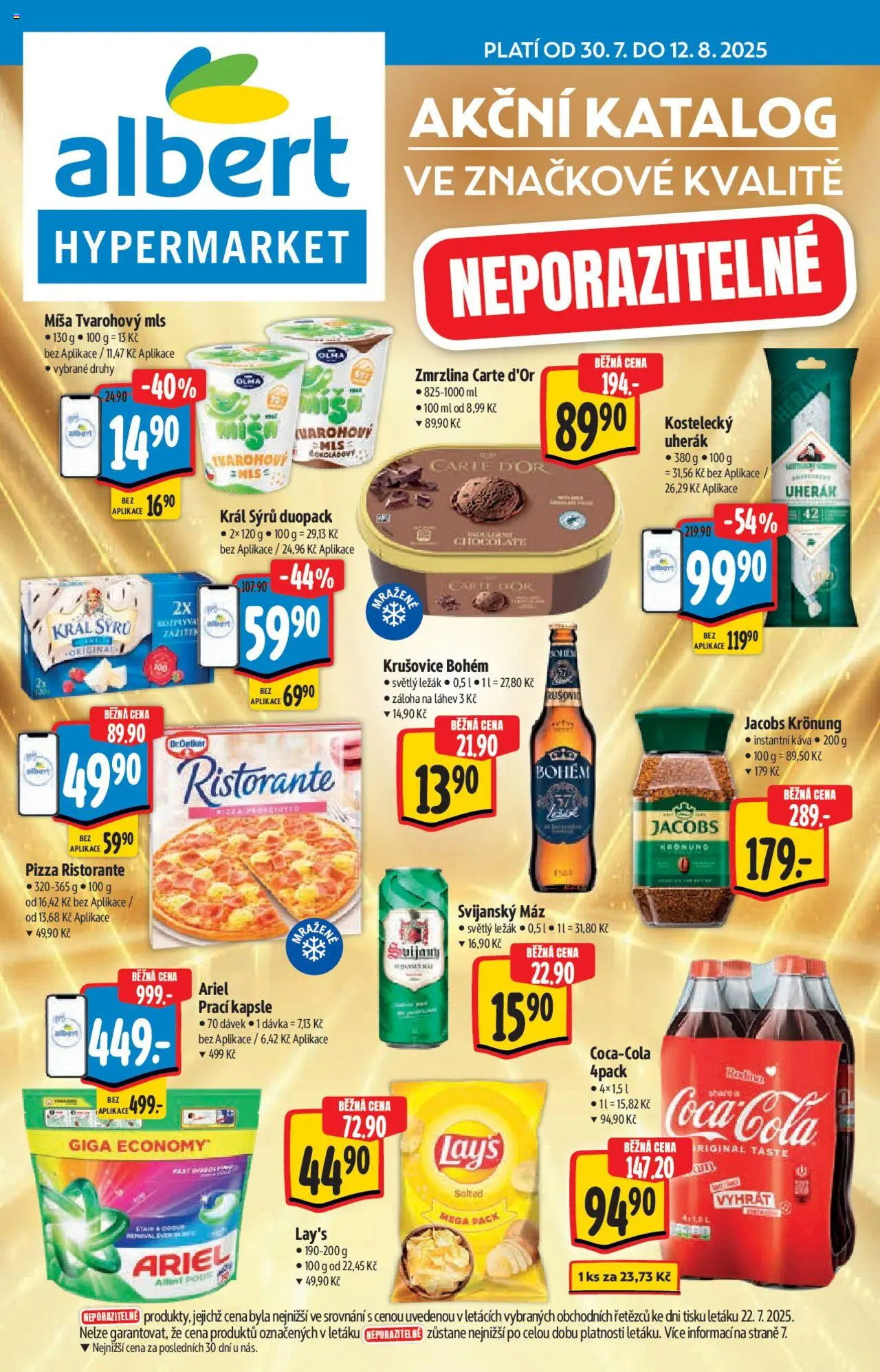  ALBERT leták od 30.07.2025 - Akční leták "Katalog - Hypermarket"