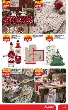 Auchan - Akciós újság Auchan megtekintése, amely érvényes 2025.11.06.-től | Oldal: 45