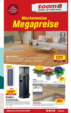 Vorschau von dem Prospekt des Geschäftes Toom Baumarkt, gültig ab dem 24.01.2026