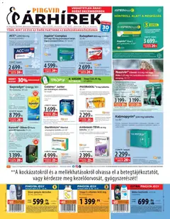 Pingvin Patika - Akciós újság Pingvin Patika megtekintése, amely érvényes 2025.12.01.-től