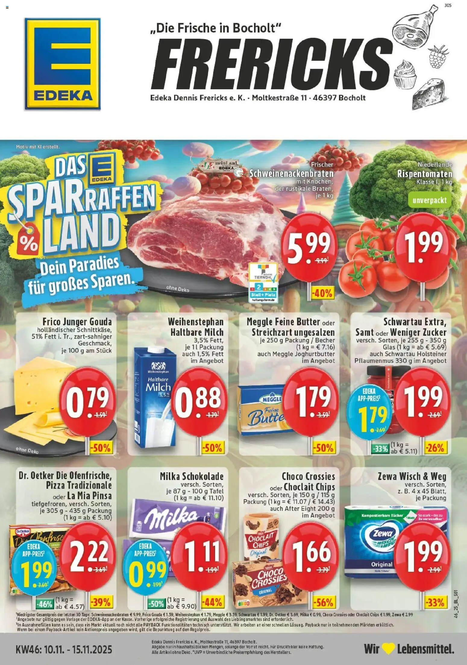 Vorschau von dem Prospekt des Geschäftes Edeka, gültig ab dem 10.11.2025