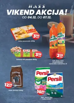 Pregled letka Vikend akcija trgovine Hass vrijedi od 2025.12.04