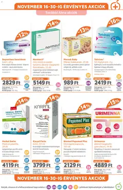 Alma Gyógyszertárak - Akciós újság Alma Gyógyszertárak megtekintése, amely érvényes 2025.11.01.-től | Oldal: 19