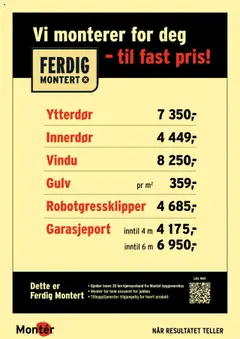 Forhåndsvis Kundeavis fra butikk Montér gyldig fra 20/10/2025 | Side: 16
