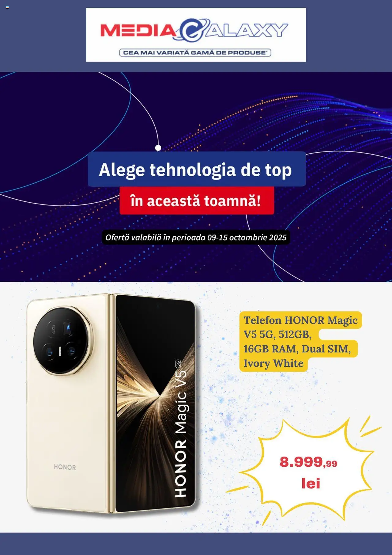 Catalog Media Galaxy (09.10.2025) - Oferte electrocasnice - Pagină 1