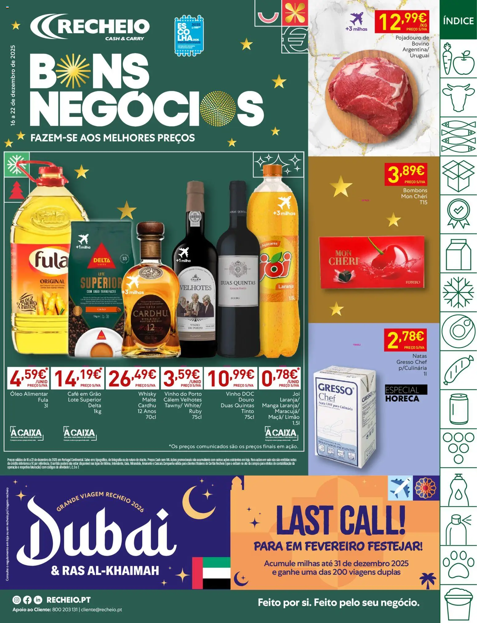 Pré-visualização do folheto da loja Recheio válida a partir de 16/12/2025