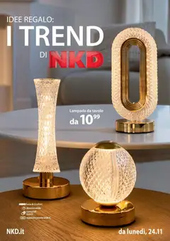 Anteprima dell'opuscolo Volantino Idee Regalo dal negozio NKD valido da 24/11/2025