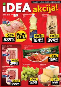 Pregled Idea kataloga - važi od 18.09.2025