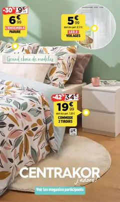 Prévisualisation de Catalogue Le blanc du magasin Centrakor formulaire valide 29/12/2025