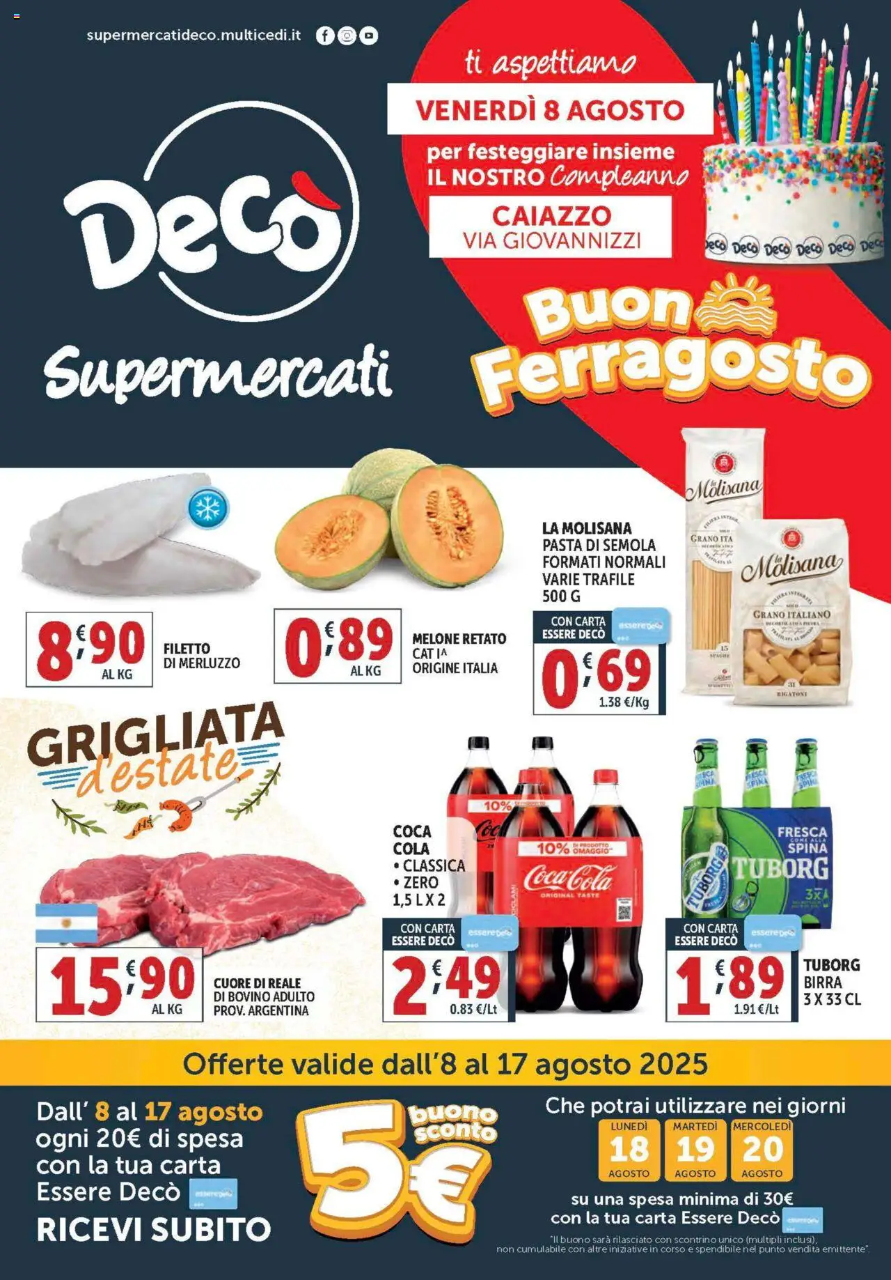 Volantino Decò valido da 08/08/2025 numero di pagina 1