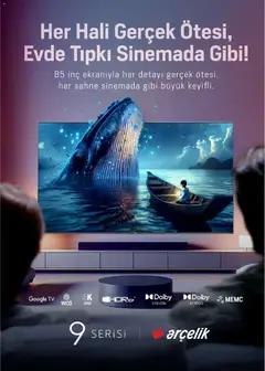 Arçelik Katalog 16.11.2025 - Broşürünün önizlemesi | Strana: 88