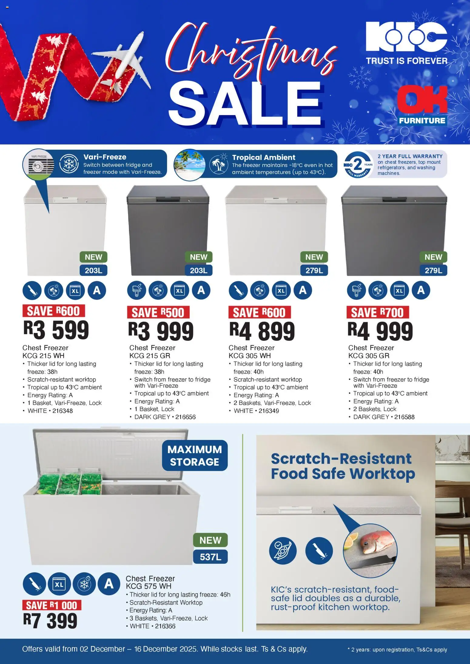 Preview of OK Furniture flyer valid from 02/12/2025