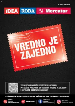 Pregled Idea kataloga - važi od 01.09.2025