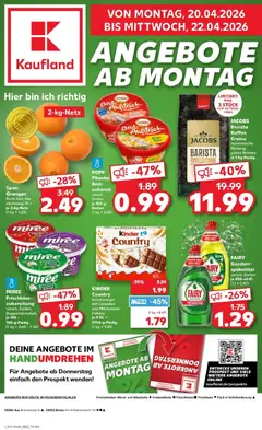 Vorschau von dem Prospekt des Geschäftes Kaufland, gültig ab dem 20.04.2026