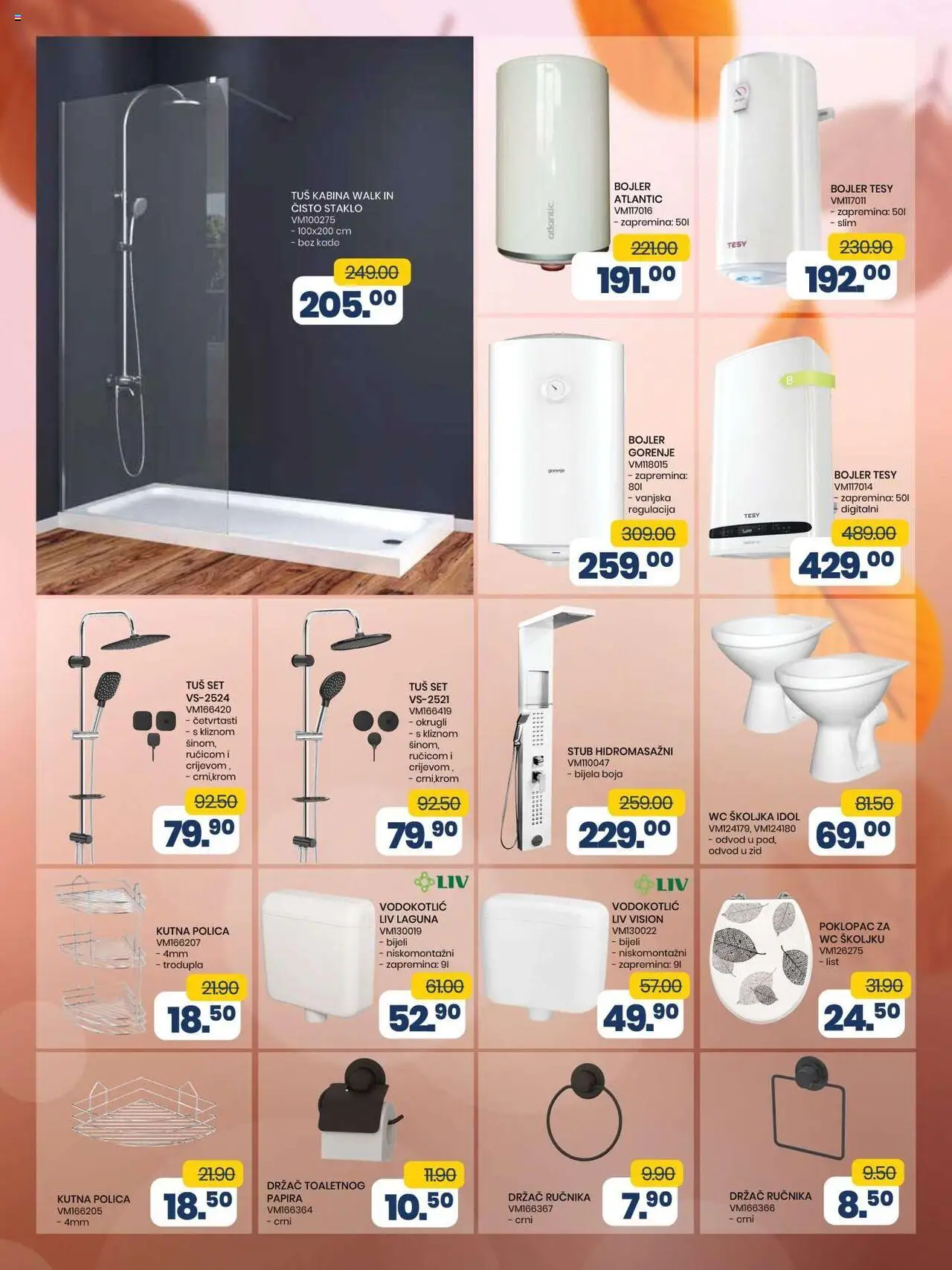 Pregled letka Velika akcijska ponuda trgovine FIS vrijedi od 2025.10.10