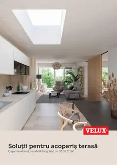 Previzualizarea de cataloage: Velux Catalog - Ferestre pentru acoperiș terasă valabil de la 03.02.2026