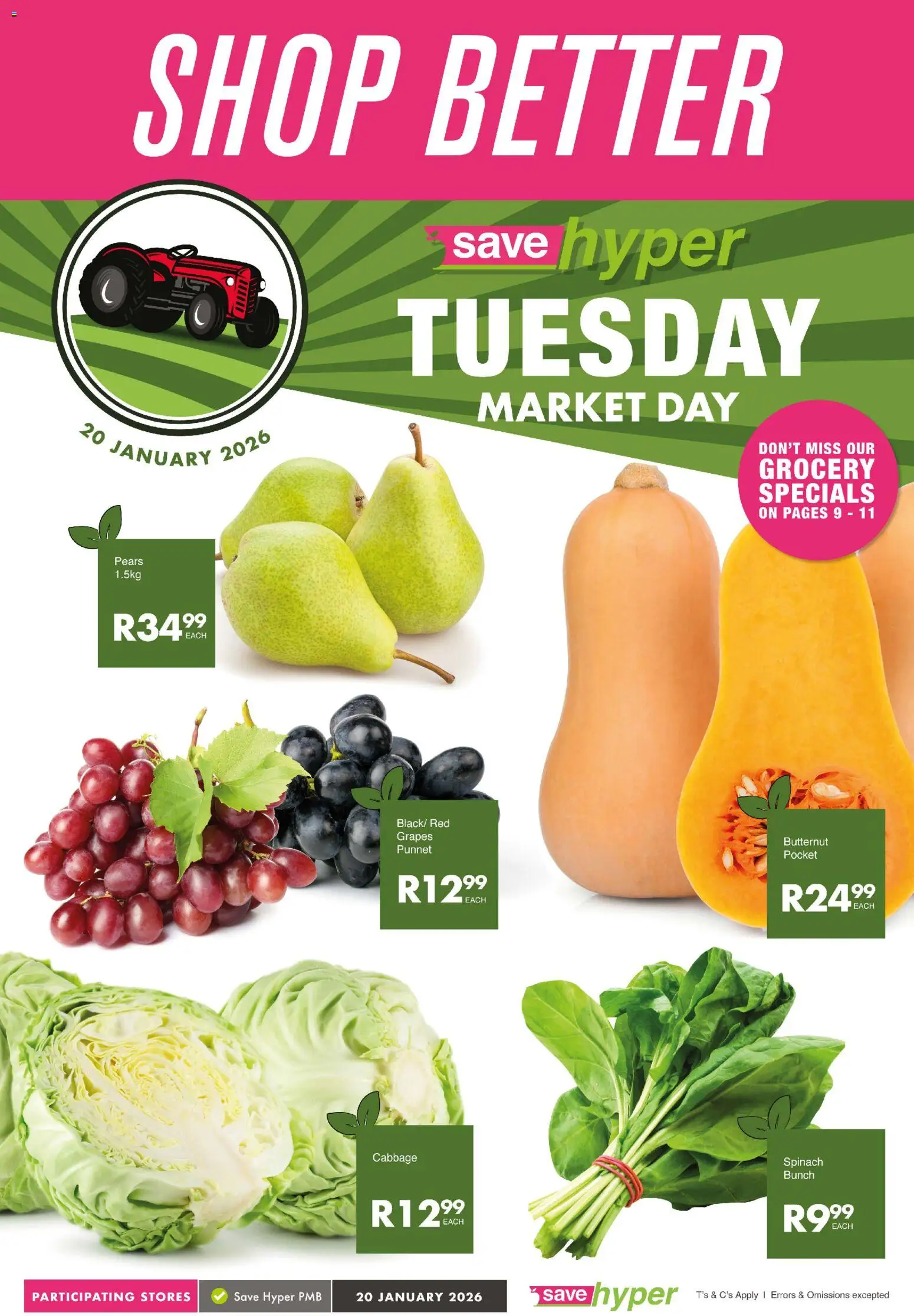 Preview of Save flyer valid from 20/01/2026