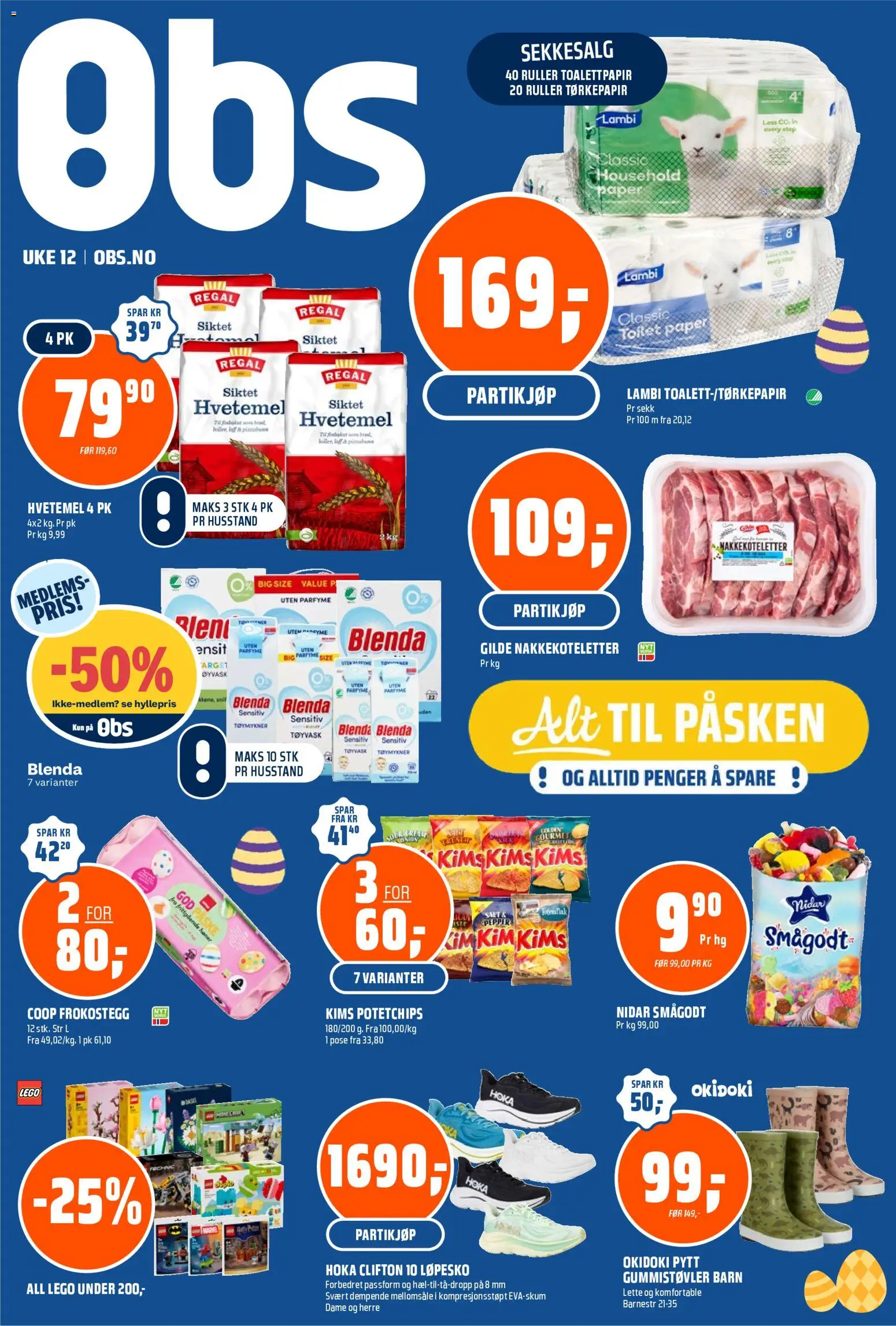 Forhåndsvis Coop Obs kundeavis fra butikk Coop Obs gyldig fra 16/03/2026