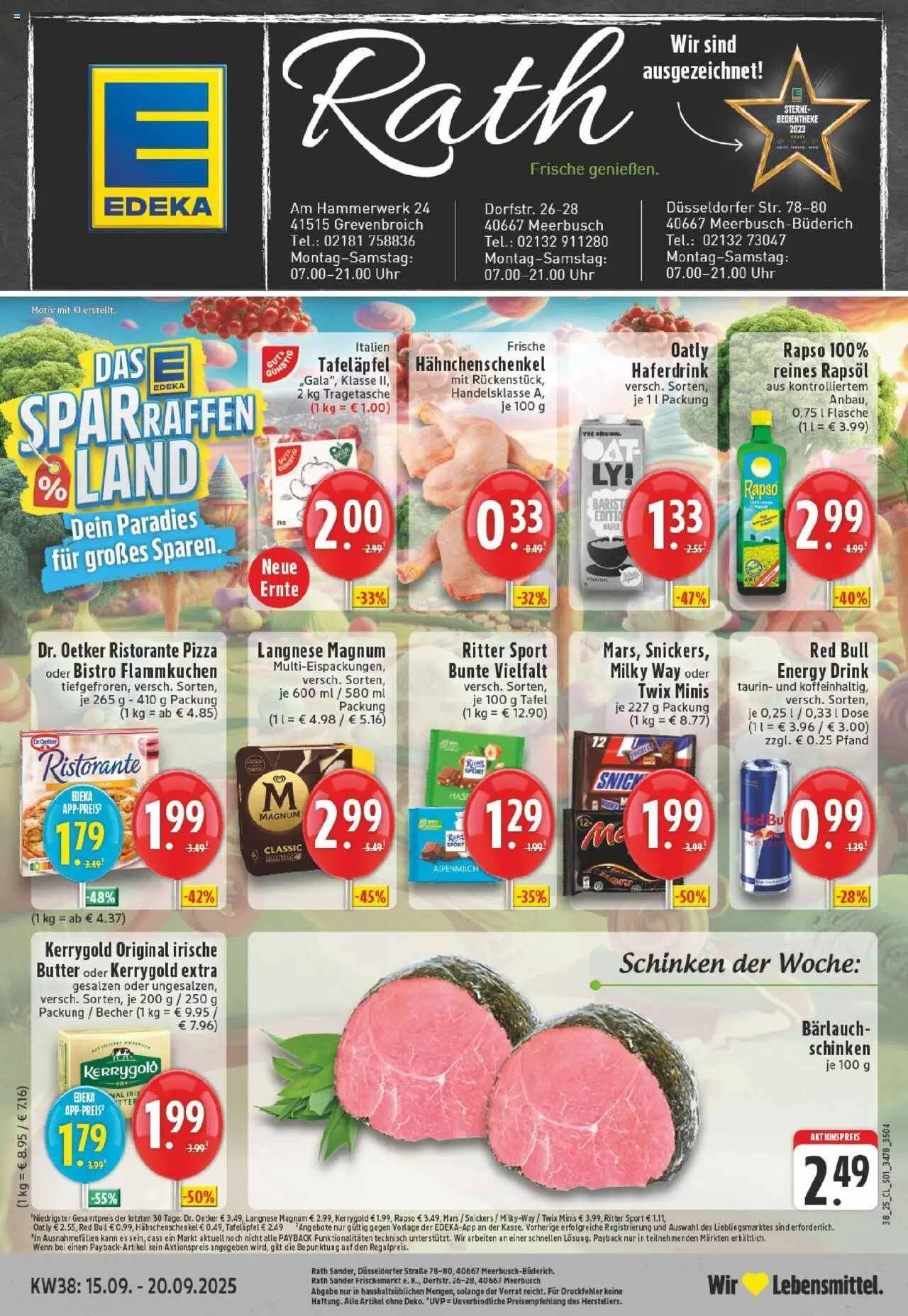 EDEKA Prospekt ab 14.09.2025 - Prospekt Meerbusch Online
