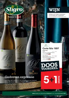 Voorbeeld van Folder Wijn van winkel Sligro geldig vanaf 19/02/2026