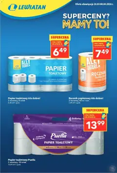 Pogląd gazetki "Lewiatan gazetka - Superceny" ze sklepu Lewiatan ważnej od 26.03.2026