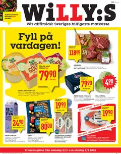 Förhandsgranska reklamblad Aktuella reklamblad Willys från butik Willys gäller från 02/02/2026