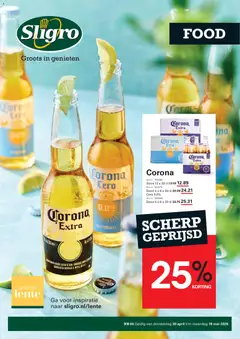 Voorbeeld van Sligro folder van winkel Sligro geldig vanaf 30-04-2026
