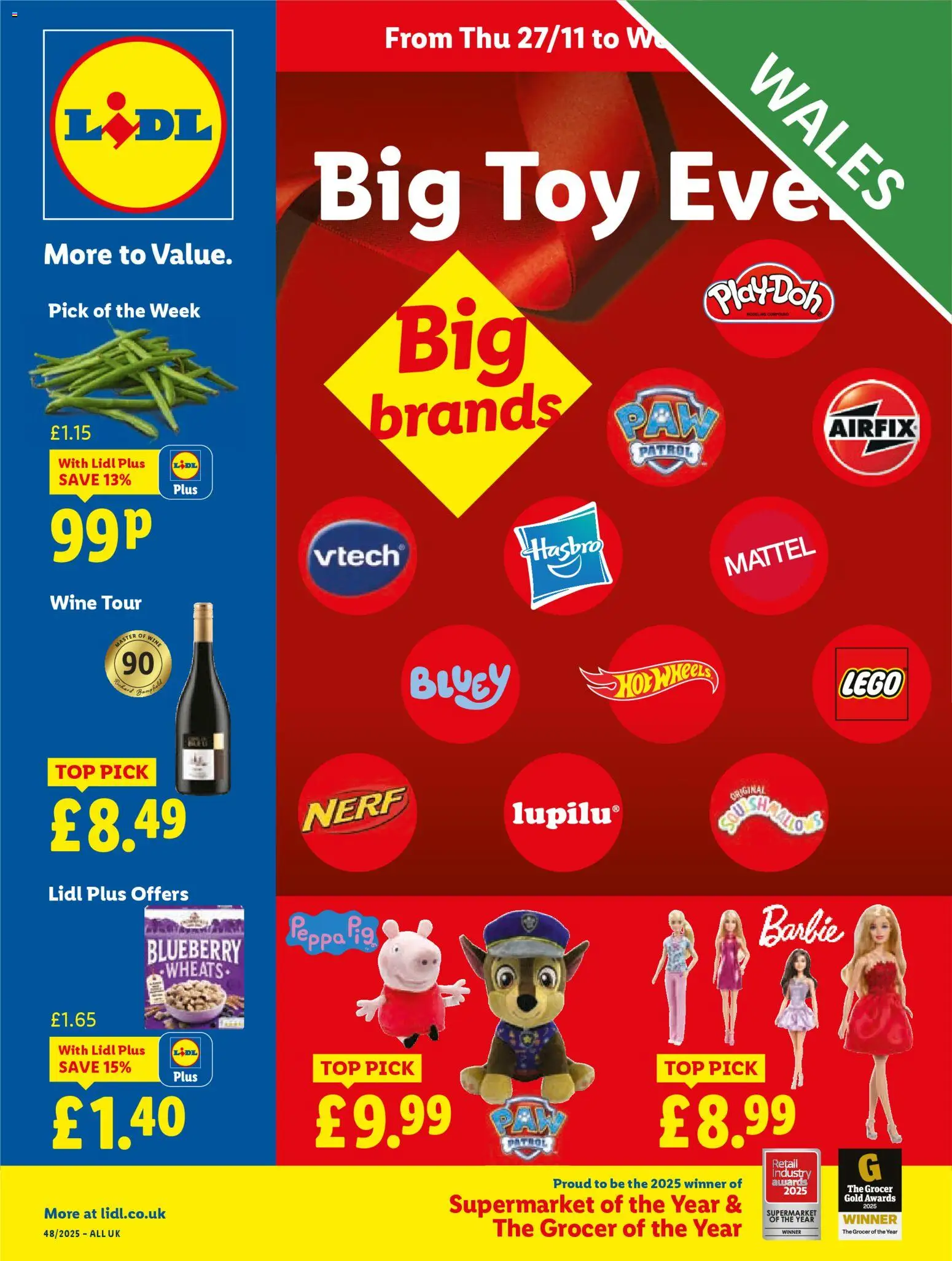 Preview of Lidl Lidl Weekly Wales valid from 27/11/2025