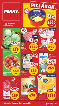 PENNY - Pennymarket újság érvényessége -2025.11.12-ig megtekintése, amely érvényes 2025.11.05.-től