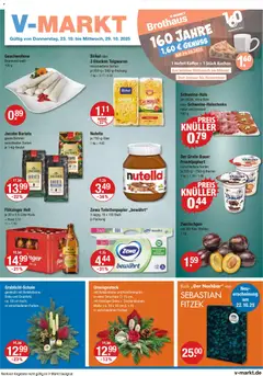 Vorschau von dem Prospekt des Geschäftes V-Markt, gültig ab dem 23.10.2025