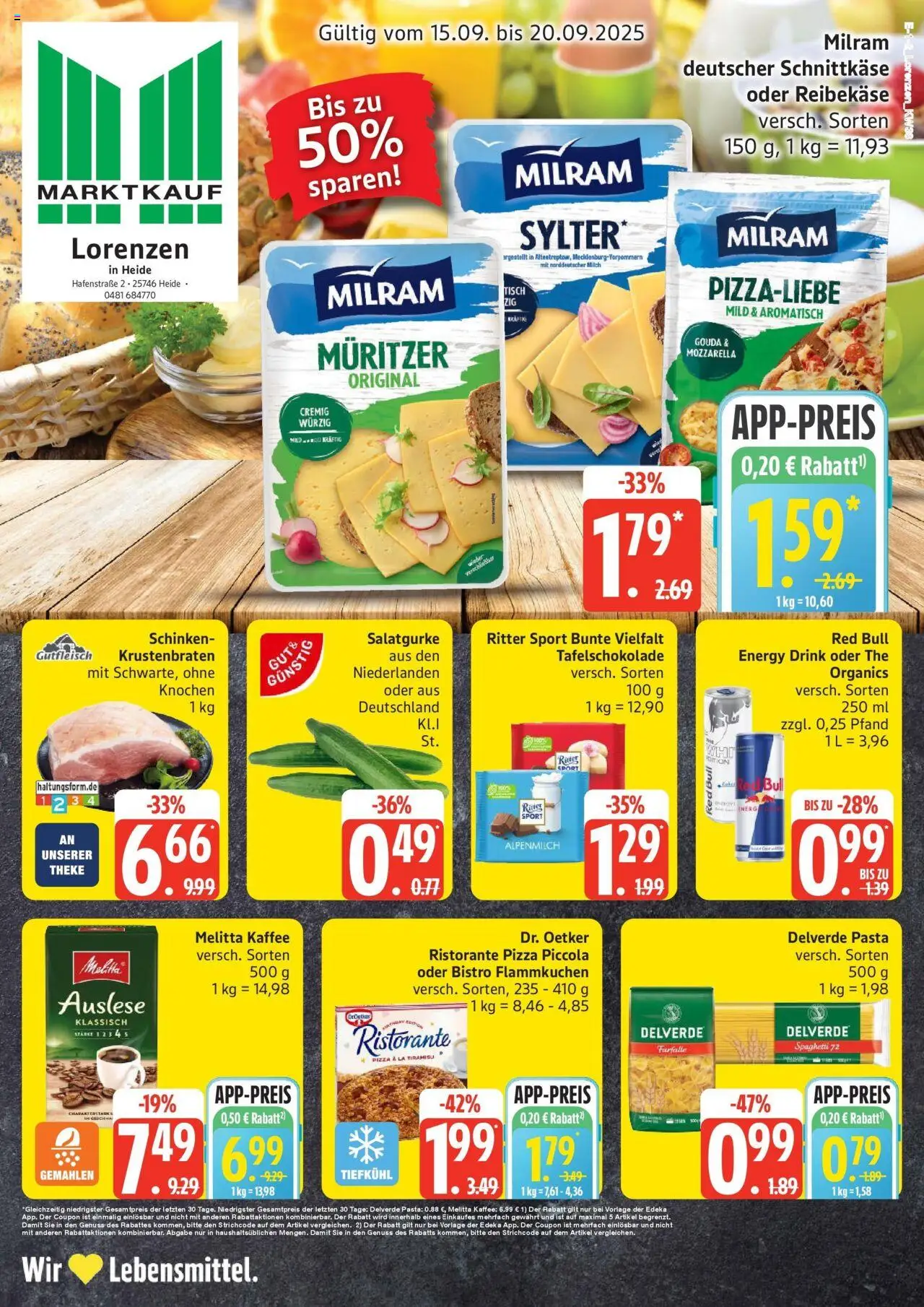 MARKTKAUF Prospekt ab Montag 14.09.2025 > Marktkauf: Wochenangebote